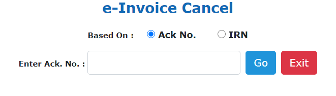  Generation of e-invoice