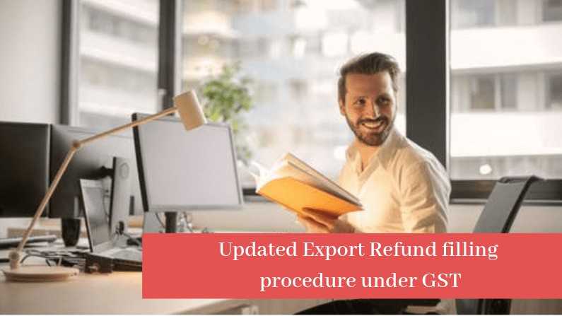 GST refund filing and claims process