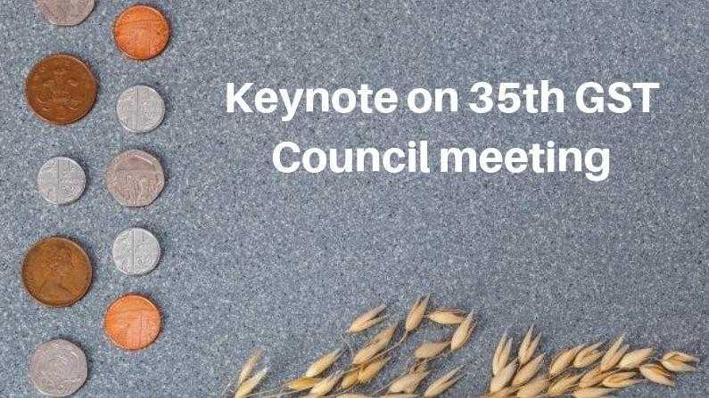 35th GST Council Meeting