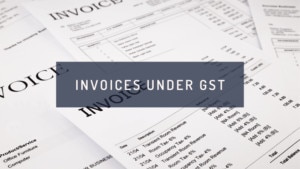 Invoices under GST
