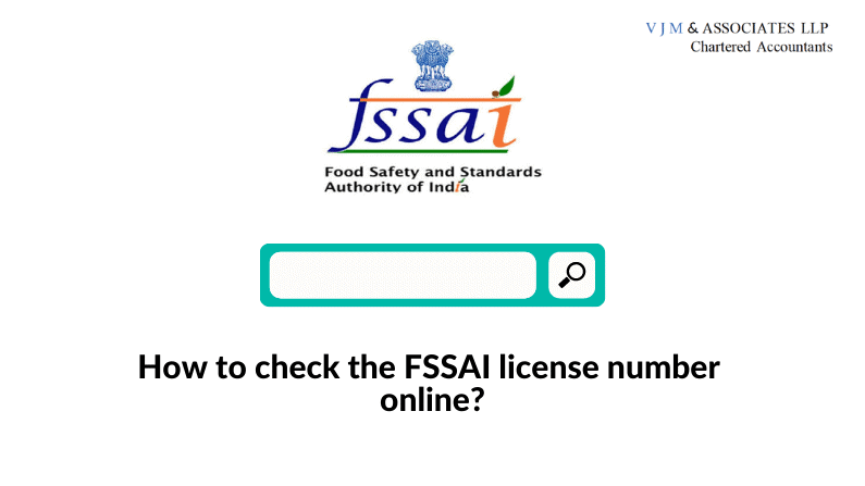 How to check the FSSAI license number online?