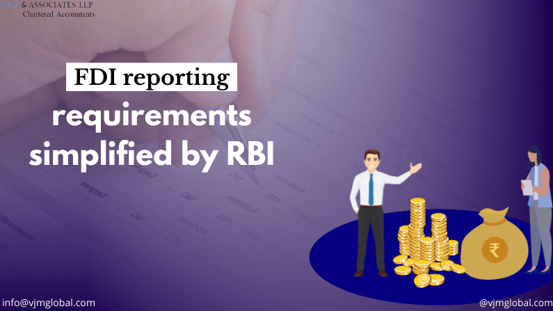 FDI reporting requirements simplified by RBI
