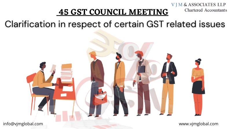 Clarification in respect of certain GST related issues