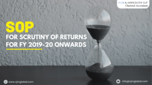 Standard Operating Procedure for Scrutiny of Returns for FY 2019-20 onwards