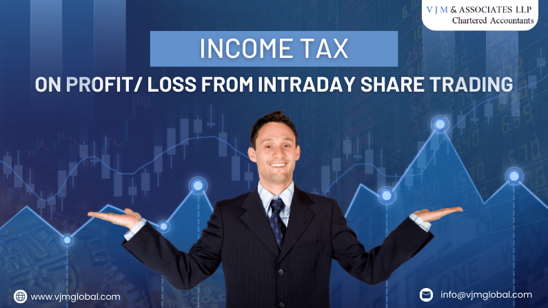 Income tax on Profit/ Loss from Intraday share trading