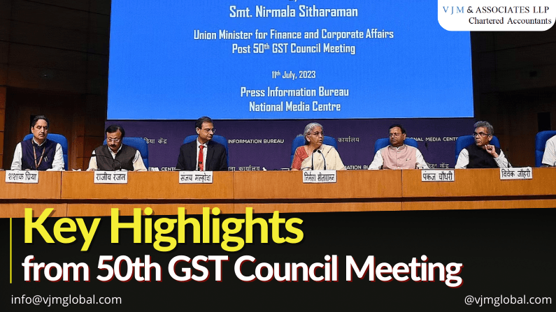 Key Highlights from 50th GST Council Meeting