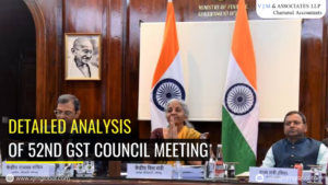 Detailed analysis of 52nd GST Council Meeting 