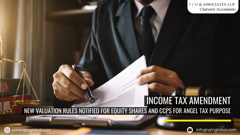 New Valuation rules notified for Equity Shares and CCPS for Angel Tax purpose| Income tax amendment