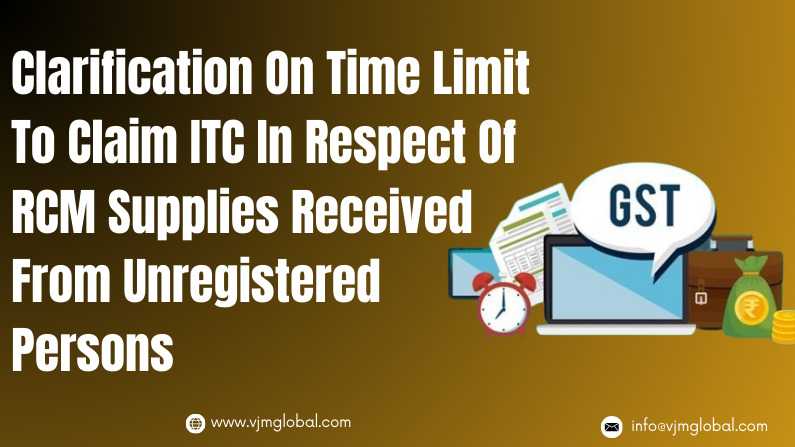 Clarification on time limit to claim ITC