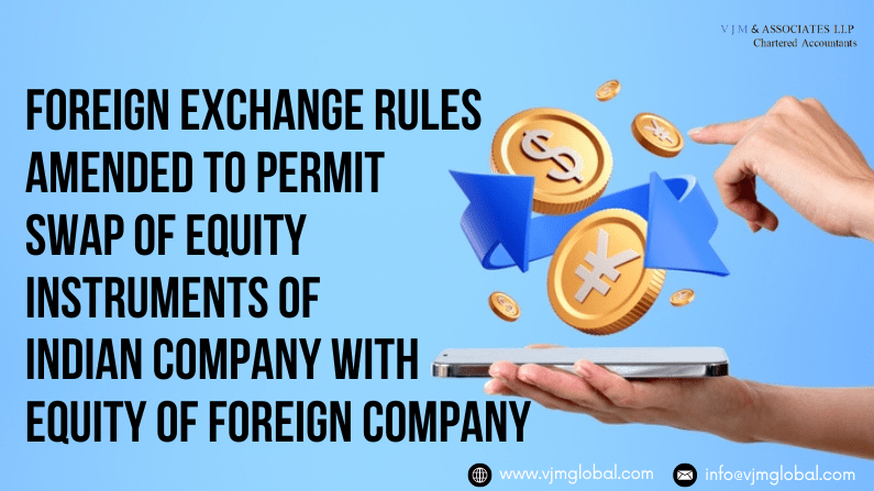 Foreign exchange rules amended to permit swap