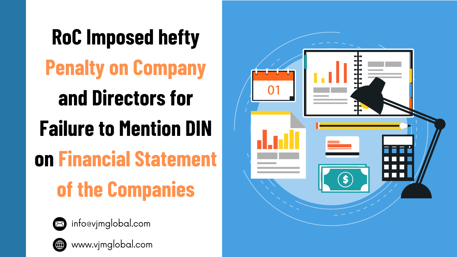 RoC Imposed hefty Penalties on the Company and directors for failure to mention DIN on the Financial statement