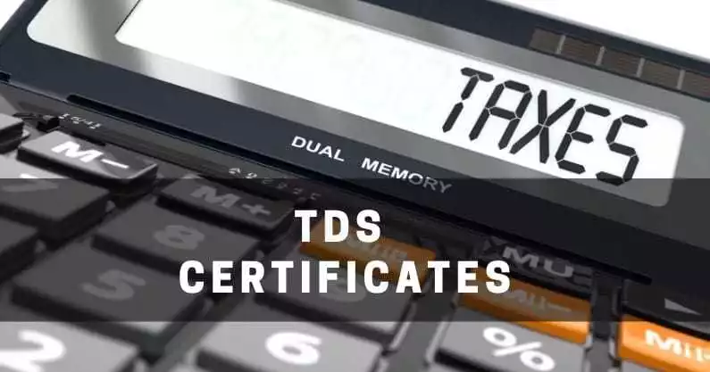 tds certificate