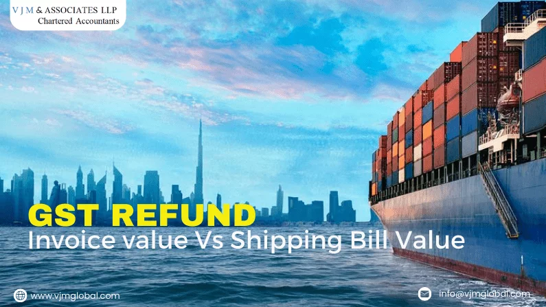 GST Refund: Invoice value Vs Shipping Bill Value